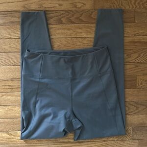🩶 GIRLFRIEND COLLECTIVE women’s yoga pants Gray High-Waisted size large like new